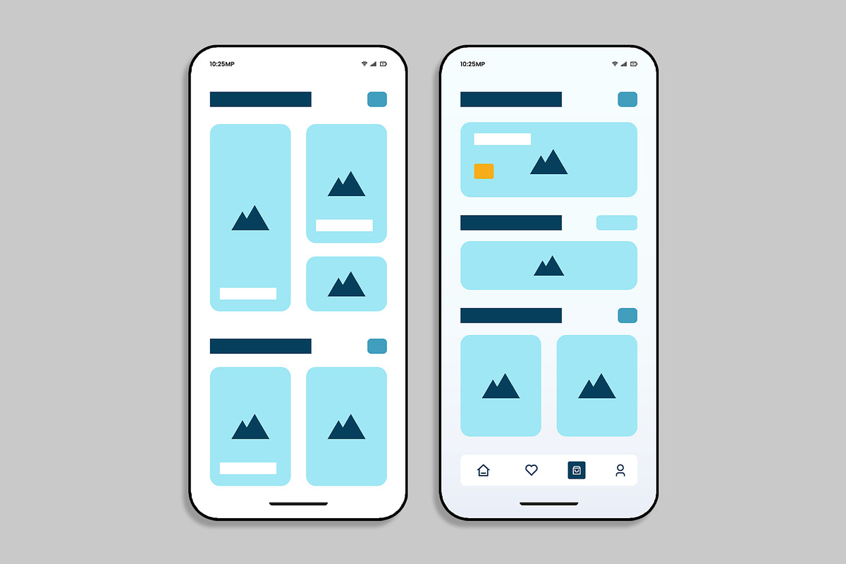 E Commerce Mobile App Wireframe preview 4