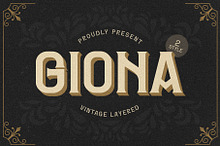 Giona - Classic Vintage Style Serif