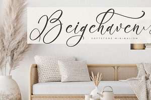 Boutiquen Serahpine Calligraphy Font