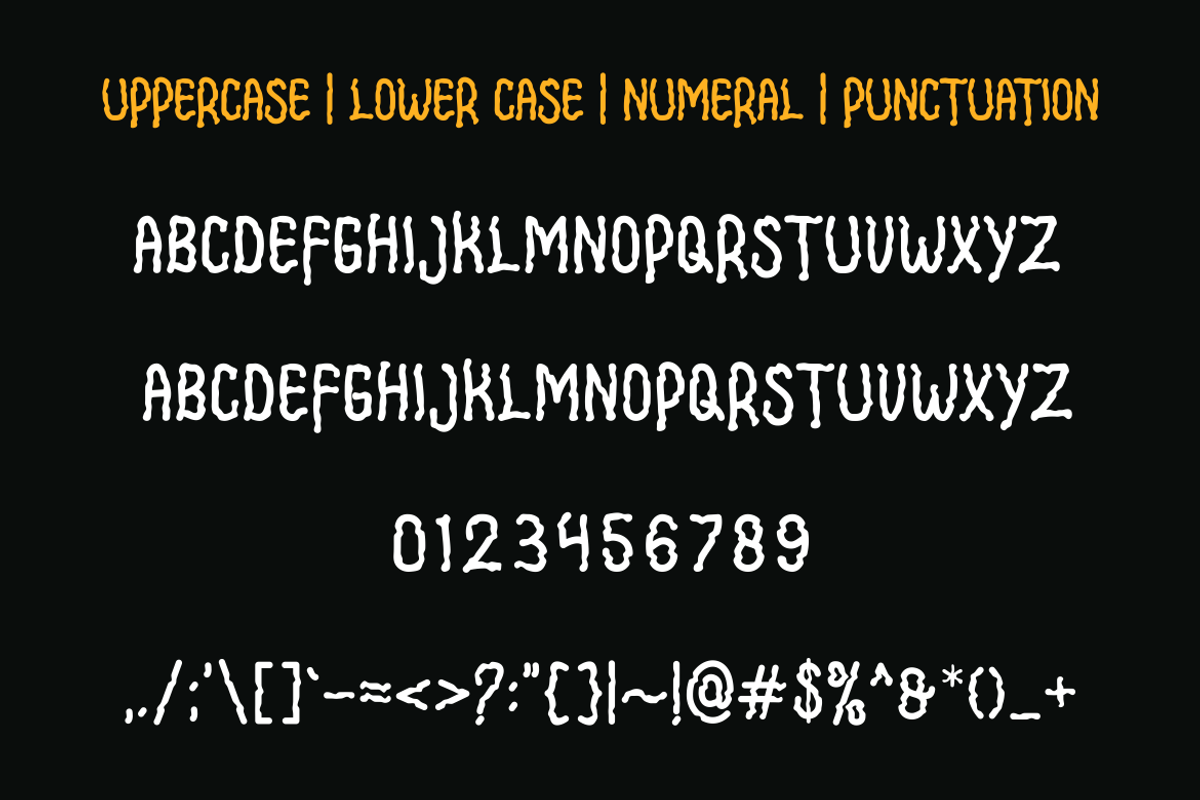 SPOOKY DOOR BRUSH, a Handwritten Font by Viswal Studio (Photo 2 of 5)