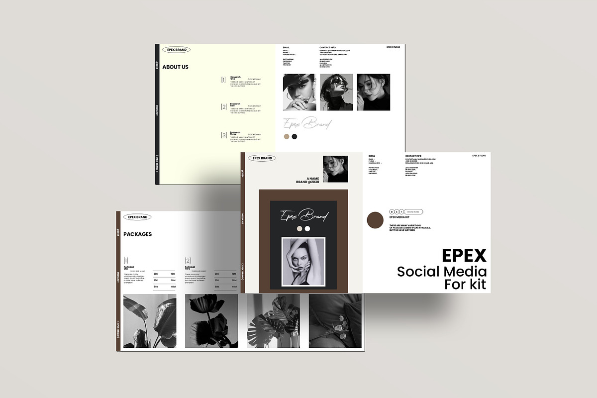 EPEX | Social Media Kit Template, a Presentation Template by Slide-Agency (Photo 3 of 11)