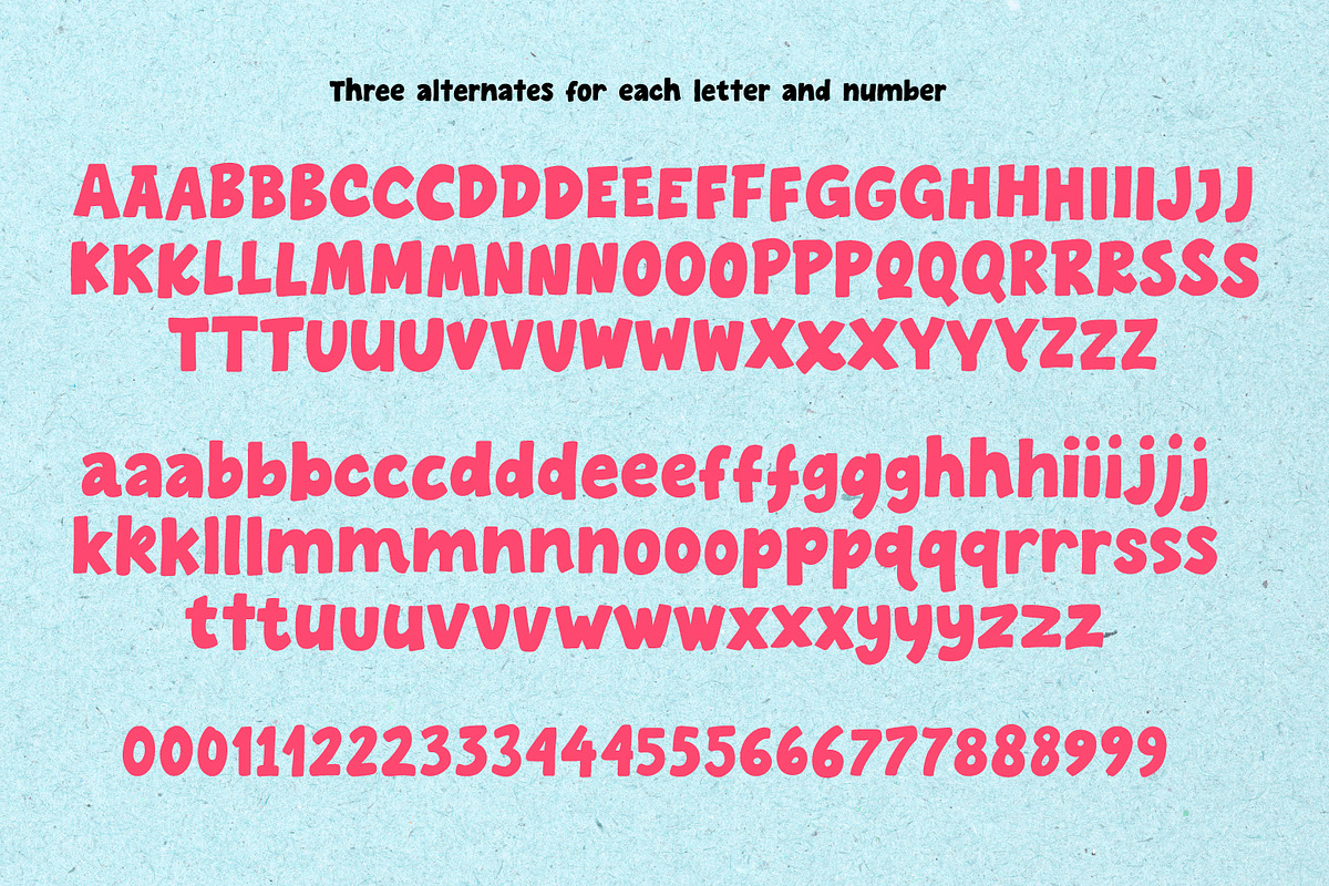 Everink Loose - Playful Bold Font, a Handwritten Font by Ef Studio (Photo 10 of 12)