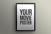 Theatrical Movie Poster - Mockup, a Print Template by xxDeadPixels (Thumbnail 4 of 4)