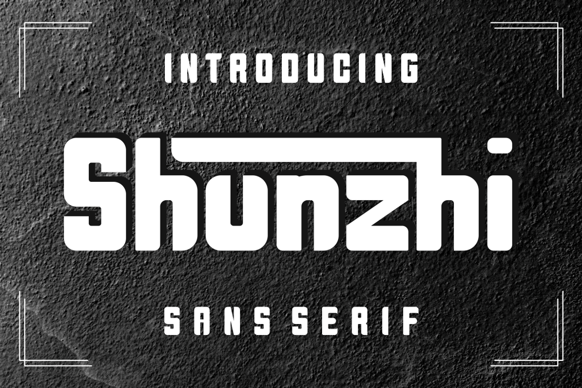 Shunzhi Font, a Sans Serif Font by MaikoHatta (Photo 1 of 2)