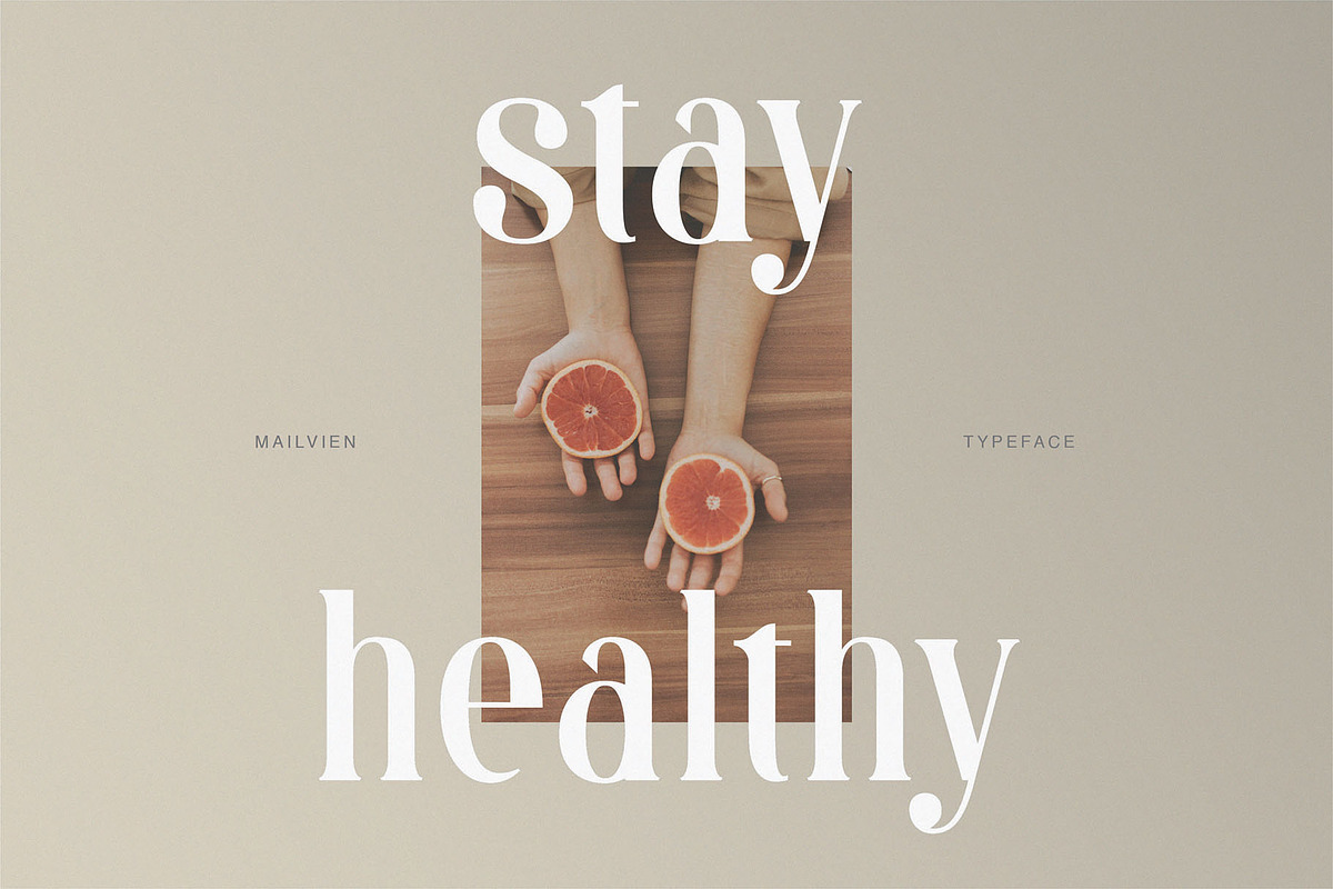 Mailvien - Modern Ligature Typeface, a Serif Font by BrandSemut (Photo 2 of 10)