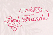 Just Hello Script Font, a Script Font by Salt & Pepper Designs (Thumbnail 2 of 8)