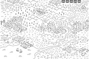 City Districts Icon Pack, an Object Illustration by Ilia Design (Thumbnail 5 of 14)