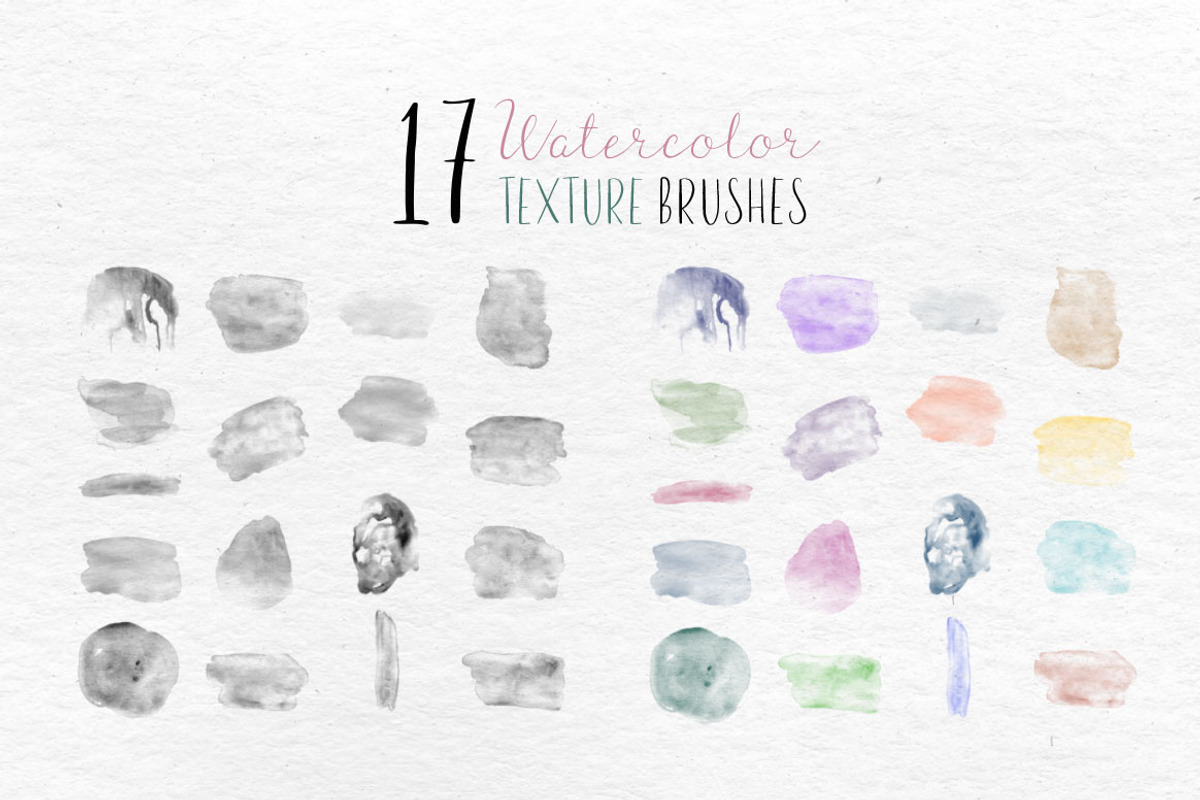 Watercolor Galore - 250+ Elements, a Decorative Illustration by Rawberry Strubarb Ink. (Photo 5 of 8)