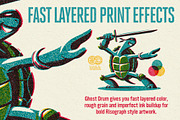Ghost Drum • Risograph (Clip Studio), a Brush Add-On by G.A.R.M. Company (Thumbnail 6 of 10)
