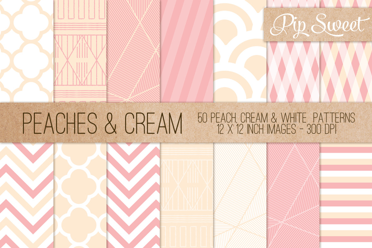 Peaches & Cream 50 Pattern Set