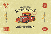 Antistar - Vintage Logo & Motorcycle, a Handwritten Font by ilhamtaro (Thumbnail 4 of 12)