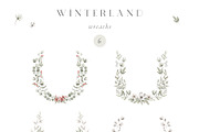 Watercolor Winter. Christmas florals, an Illustration by Kreker Kate (Thumbnail 6 of 10)