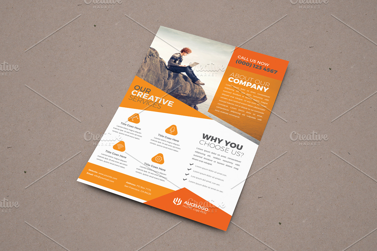 Flyer Template, a Flyer Template by Alice_s (Photo 8 of 10)