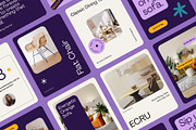 Furniture & Interior Post Bundle, a Social Media Template by Wolf Theory Studio (Thumbnail 1 of 12)
