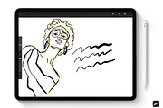 Super ink brush set, a Brush Add-On by Studio&Story (Thumbnail 2 of 5)
