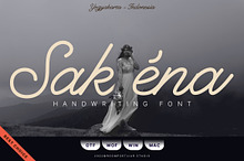 Sakéna Handwriting Font