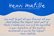 Matisse - Expressive Font, a Handwritten Font by Lilithcollageart (Thumbnail 5 of 14)