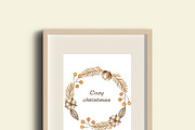 Magical cozy Christmas, a Decorative Illustration by ViolettaKh (Thumbnail 4 of 7)