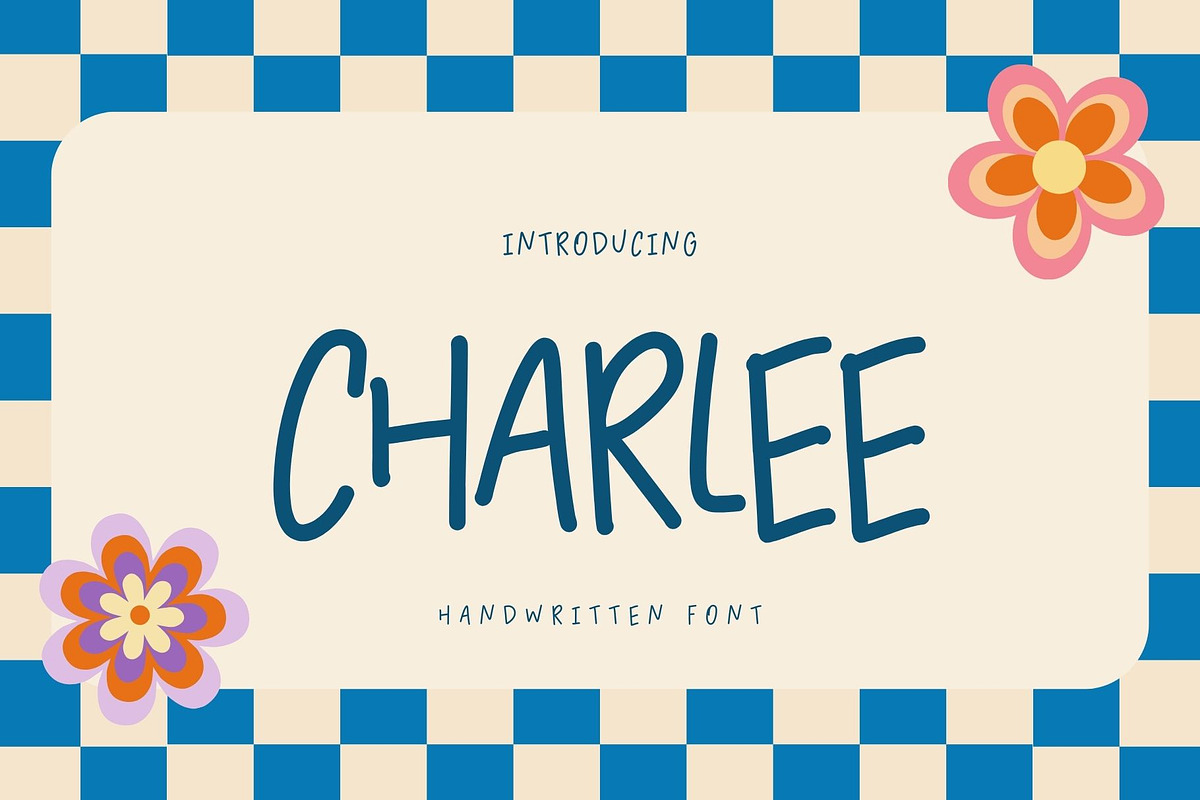 Charlee is a cute handwritten font, a Handwritten Font by Brown Cupple (Photo 1 of 6)
