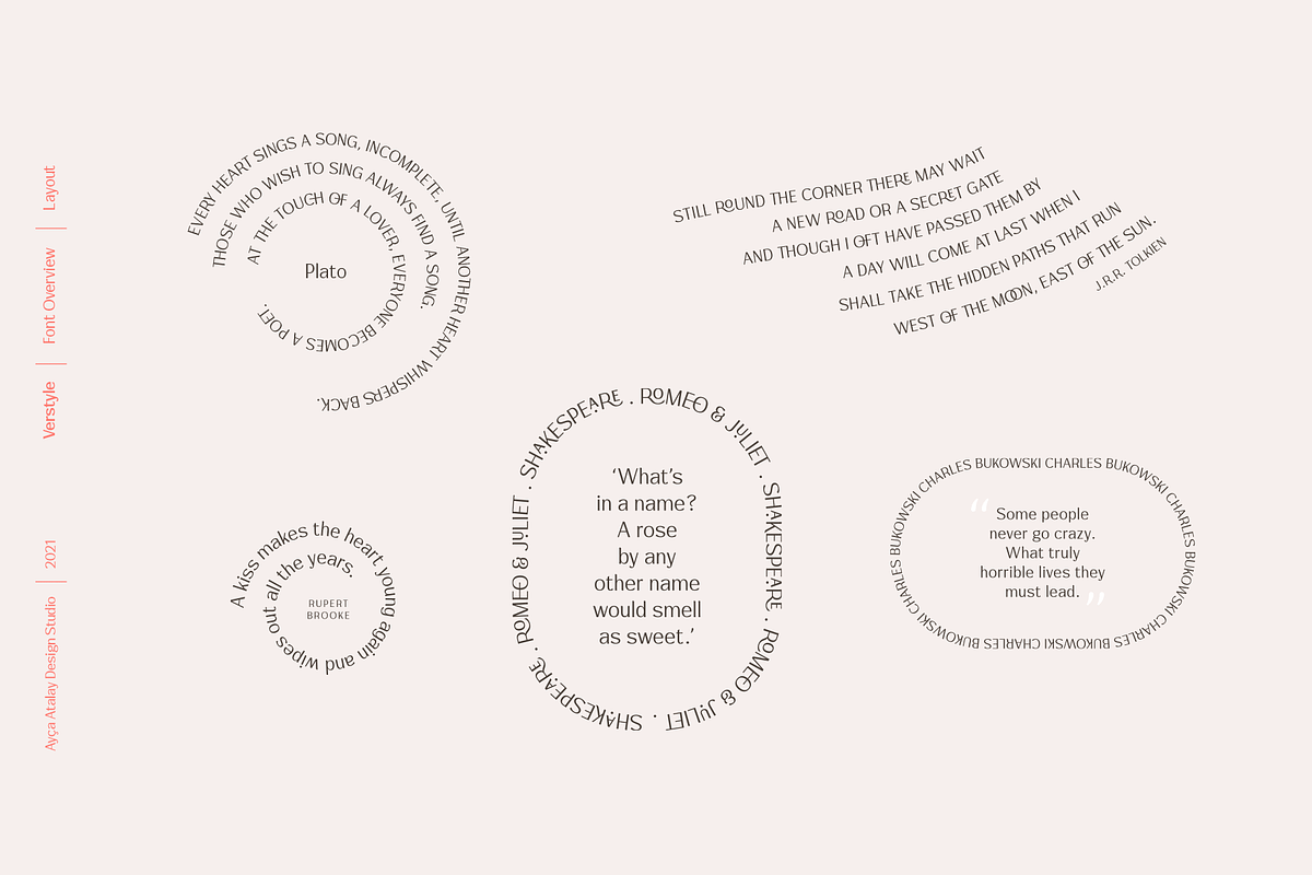 Verstyle | A Versatile Sans Serif, a Sans Serif Font by Ayca Atalay (Photo 10 of 15)