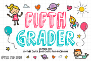 Fifth Grader – Doodle Font, a Sans Serif Font by tokokoo (Thumbnail 4 of 11)