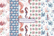 SEA TREASURES Watercolor set, an Illustration by Lemaris (Thumbnail 6 of 7)