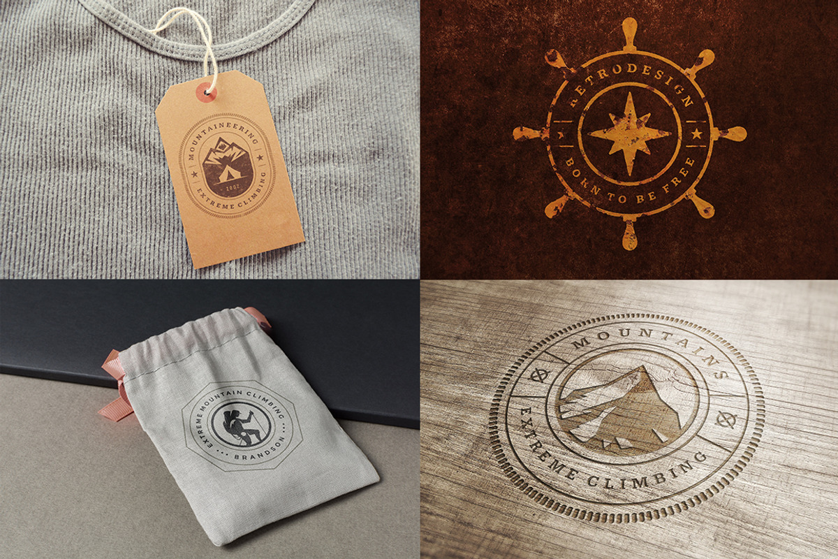 280 Outdoor logos and badges, a Branding & Logo Template by Vasya Kobelev (Photo 55 of 83)