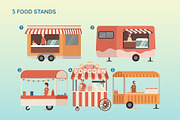 Street Food Festival Illustration, an Object Graphic by 35lab (Thumbnail 5 of 9)