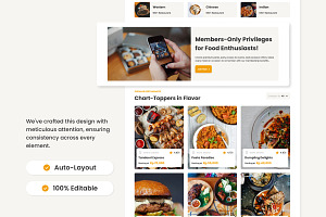 Food Finder - Mobile App Website