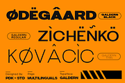 Galdern - Geometric Modern Font, a Sans Serif Font by Pandeka Studio (Thumbnail 7 of 12)