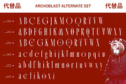 SS Archoblast - Fancy Display Serif, a Serif Font by Typocracy Studio (Thumbnail 12 of 14)