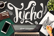 Tycho Typeface, a Script Font by Maulana Creative (Thumbnail 1 of 5)