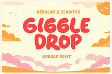 Giggle Drop Bubble Font