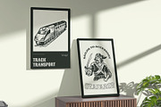 325 Vintage Adventure and Travel, a Transportation Illustration by Creative Stall (Thumbnail 5 of 22)