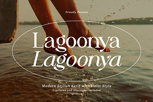 Lagoonya Modern Stylish Serif