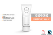 3D Rendering Cosmetic Tubes Mock-up, a Packaging Mockup by graystudio (Thumbnail 10 of 50)