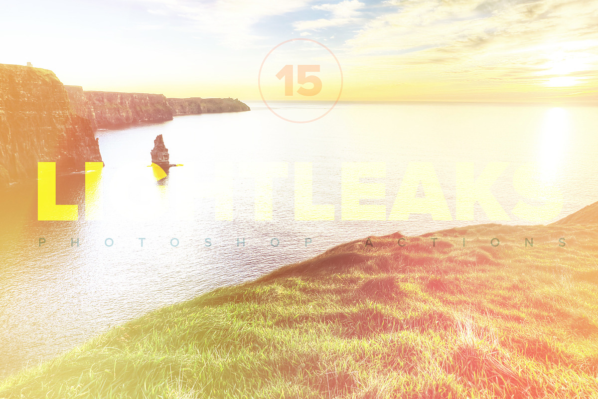 Premium Light Leaks PS Actions, an Action Add-On by Prixel Creative (Photo 1 of 5)