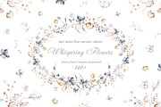 Dried Flowers Watercolor Collection, a Decorative Illustration by LenArt (Thumbnail 1 of 12)