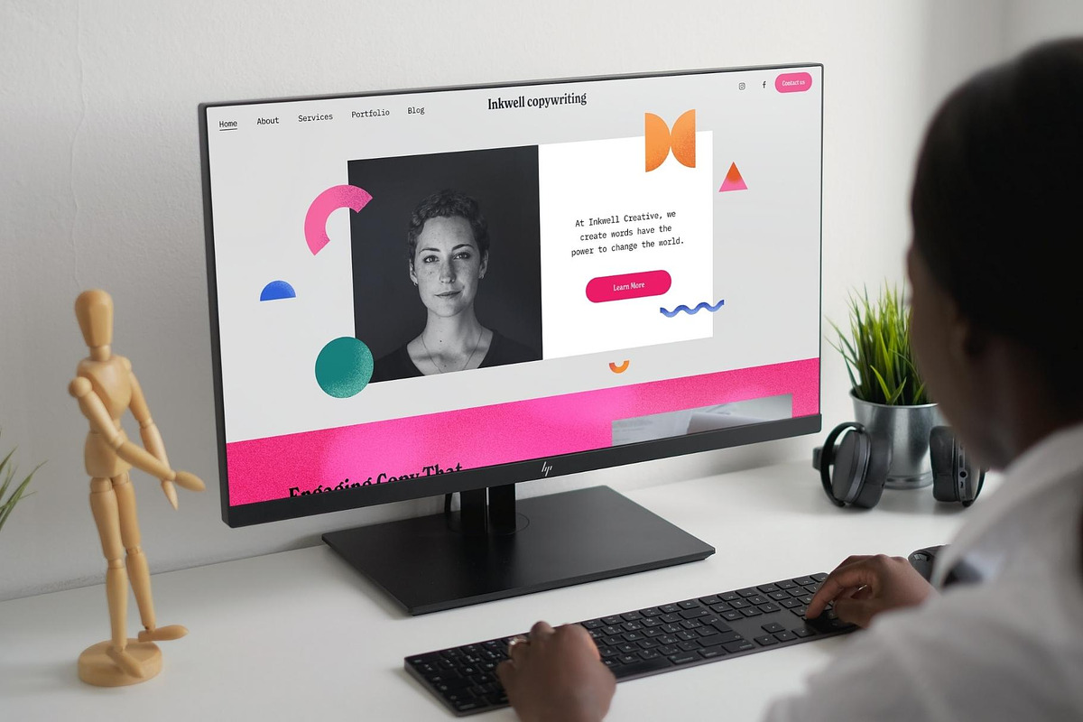 Squarespace website template, a Squarespace Template by Ciel Lumiere (Photo 7 of 11)