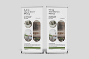 Realistic Roll Up Banner Mockup PSD, an Advertising Mockup by MA-KING_ART (Thumbnail 4 of 5)