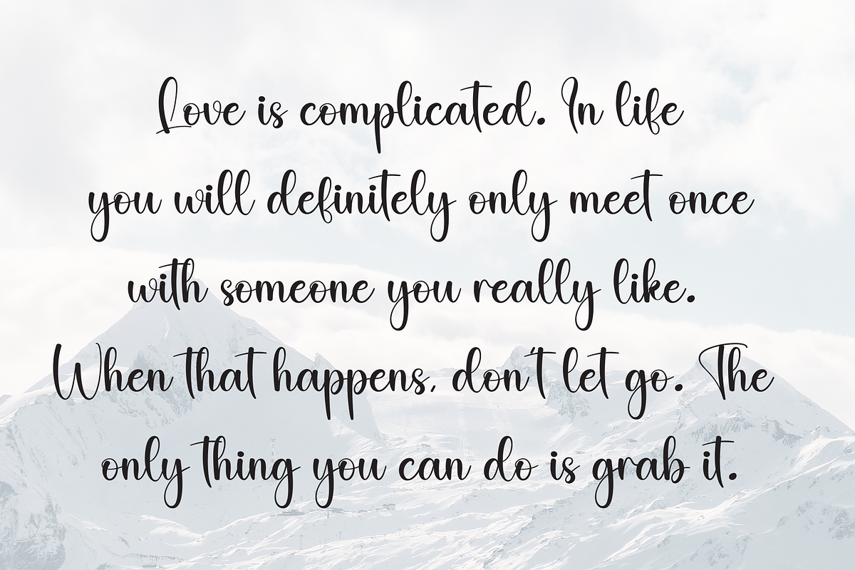Value | Script Font, a Handwritten Font by Scratchones (Photo 6 of 9)