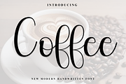 Coffee, a Handwritten Font by InermediaSTUDIO (Thumbnail 1 of 8)