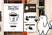 The Cat and Coffee Signature, a Food Illustration by The Journey Atelier (Thumbnail 11 of 15)
