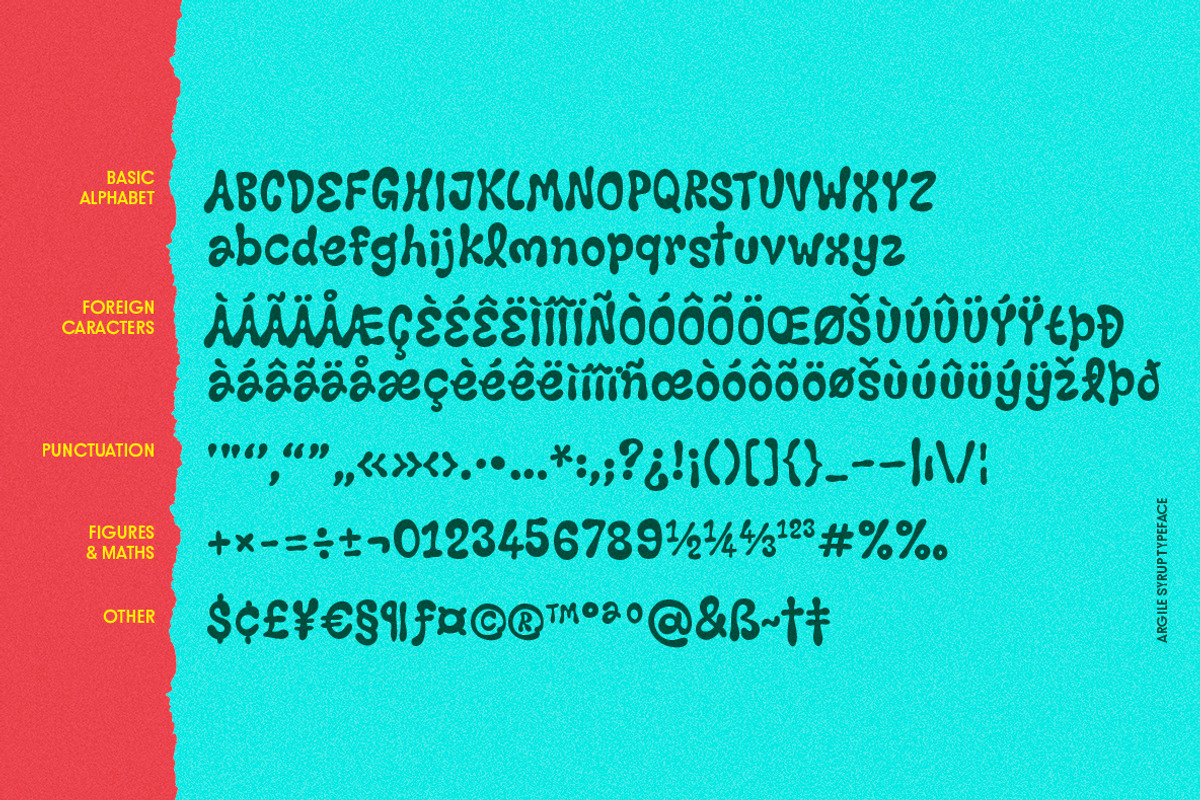Argile Syrup Family, a Script Font by Art Grootfontein (Photo 6 of 11)