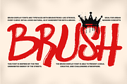 Gecarin – Bold Brush Display Font, a Sans Serif Font by MaikoHatta (Thumbnail 4 of 8)