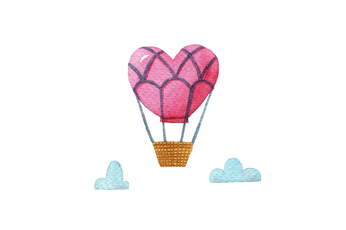 Watercolor love, an Illustration by Kattarina Po (Photo 9 of 9)