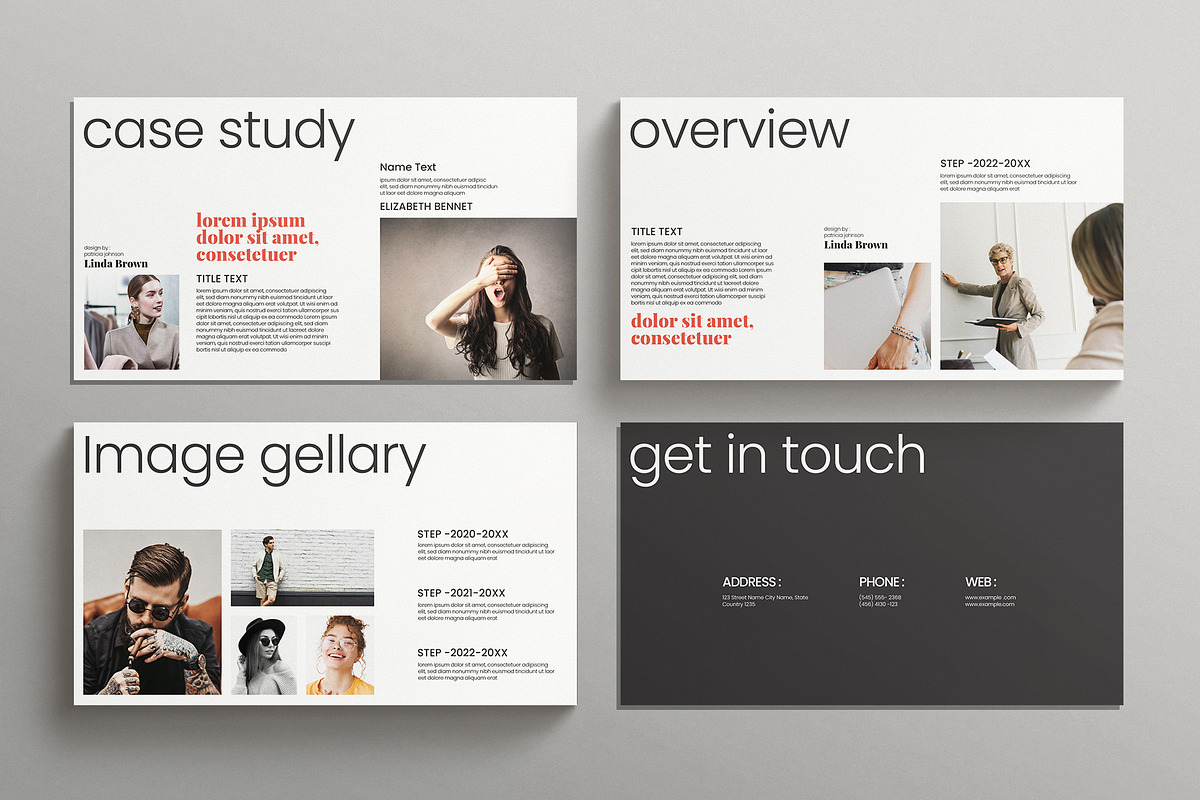 Brand Strategy Presentation Template, a Presentation Template by E-Type (Photo 5 of 5)