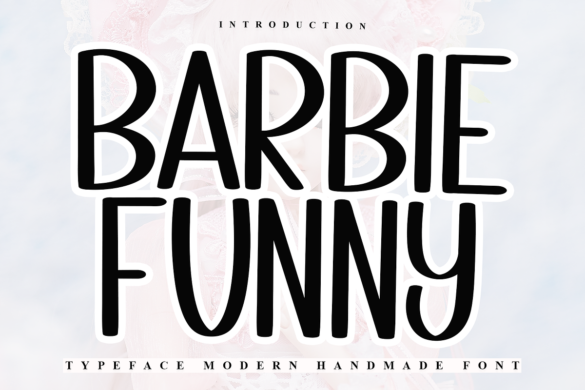 Barbie Funny, a Serif Font by InermediaSTUDIO (Photo 1 of 7)