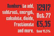 Enza Bold, a Sans Serif Font by Neo Type Foundry (Thumbnail 8 of 10)