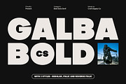 CS Galba – Bold Sans Serif, a Sans Serif Font by Craft Supply Co. (Thumbnail 1 of 8)